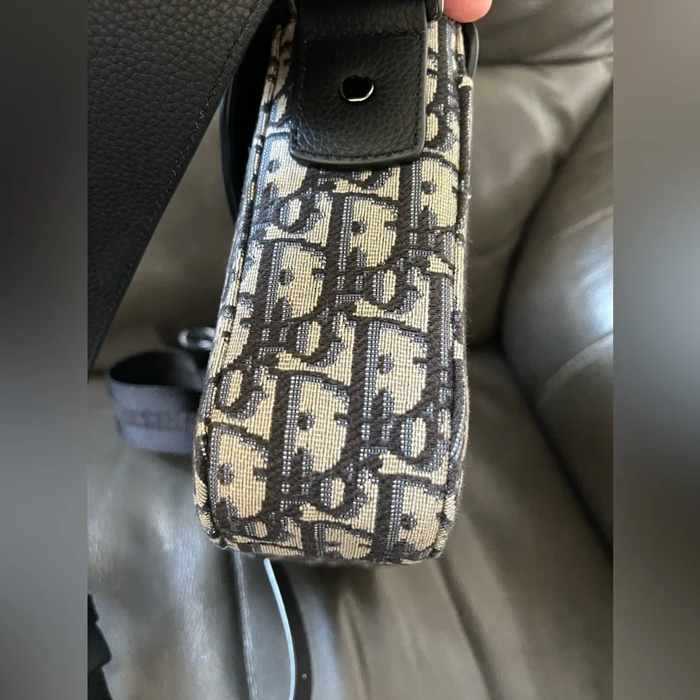 Dior Small Saddle Messenger Bag with Flap